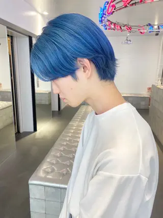 メンズ 💫艶カラー特化／ ベージュ💫ユウゴのヘアスタイル