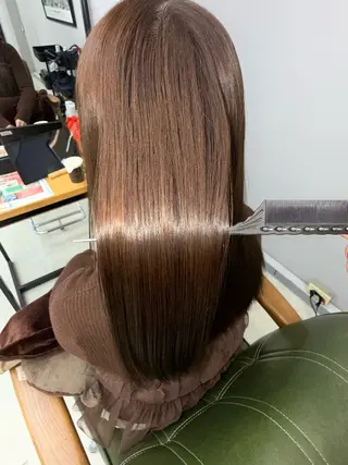 ロング 小池 風賀のヘアスタイル