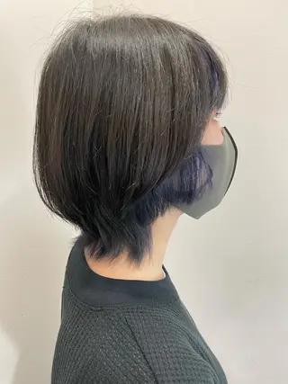 ショート 新籾 尚哉のヘアスタイル