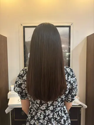ロング 天野 妃菜のヘアスタイル