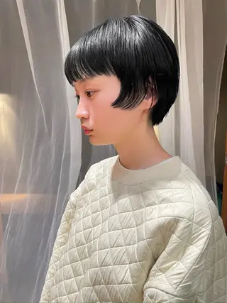 ショート ボブ/ショート 吉田竣のヘアスタイル