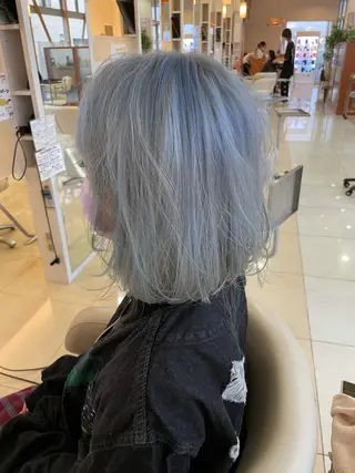 ミディアム 永井龍🫧金山🫧 徒歩1分🚶のヘアスタイル