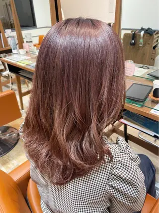 セミロング 松島 涼花のヘアスタイル