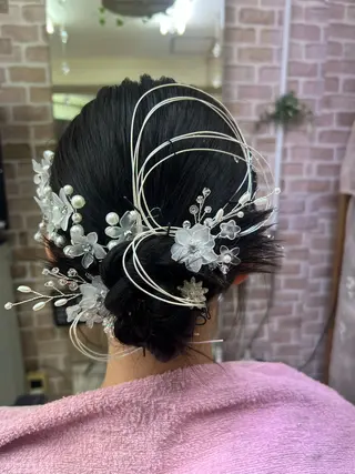 ロング ヘアアレンジ 萱場 利恵のその他イメージ