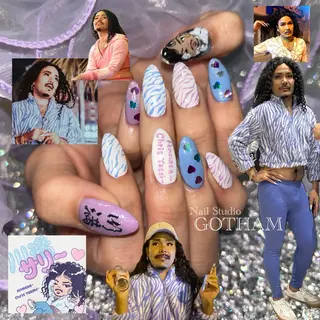 ネイル Nail Studio GOTHAM所属・高円寺駅からすぐ🌈 ネイルGOTHAMのネイルデザイン
