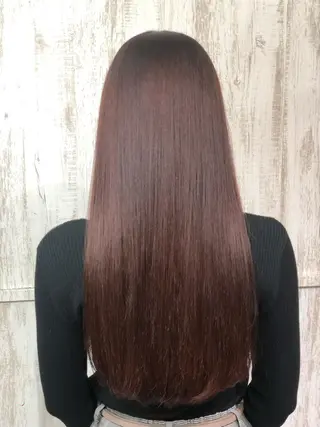 ロング カラー ＤＥＳＴ所属・吉野 瑳桜のヘアスタイル