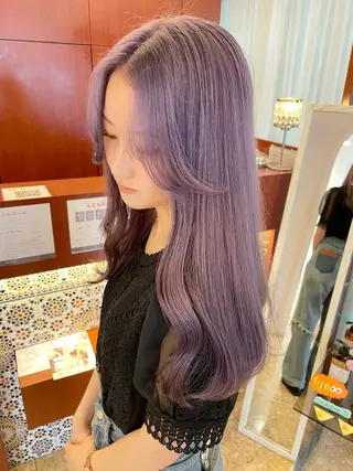 ロング AIRI🌸 ブリーチカラー🎀のヘアスタイル