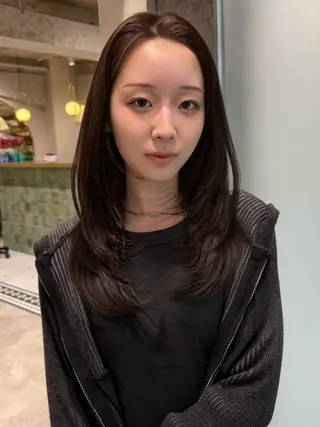 ロング ハイトーン/ネイル カナコ🫧のヘアスタイル