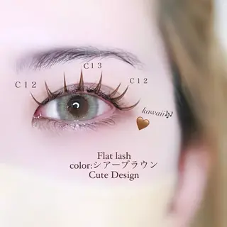 マツエク・マツパ momoka❤︎ 恵比寿/マツエクのマツエク・マツパデザイン