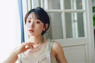 ミディアム メンズバレイヤージュ 斉藤春のヘアスタイル