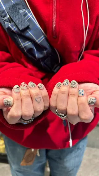 ネイル 個性派ネイル シノのネイルデザイン