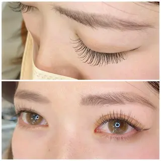 マツエク・マツパ アイブロウ 椿 優花のマツエク・マツパデザイン