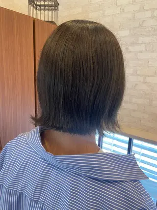 ミディアム カラー RECEL 多治見店所属・RECIEL多治見店 松本恵美子のヘアスタイル