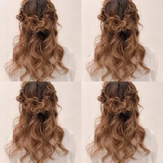 セミロング ヘアアレンジ 🌷MAYU 🌷のヘアスタイル