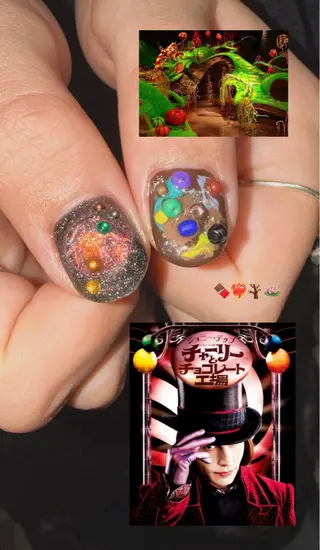 ネイル プライベートネイルサロンone nail所属・one nail 【推し/概念ネイル】のネイルデザイン