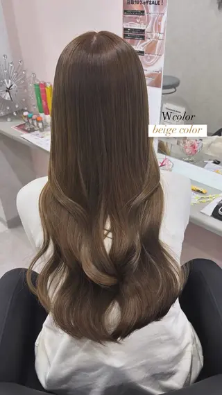 ロング 🎀柔らか暖色カラ ー💕sayakaのヘアスタイル