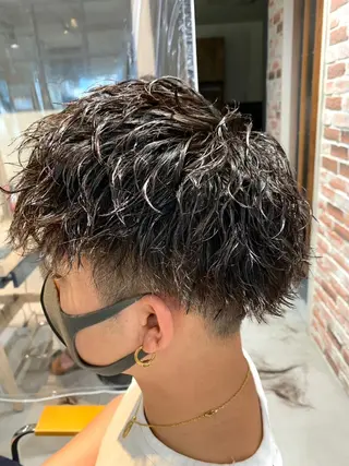 メンズ 鈴木弥月/大人ボブ× 透明感カラーのヘアスタイル