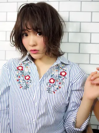 ショート ほさか しんごのヘアスタイル