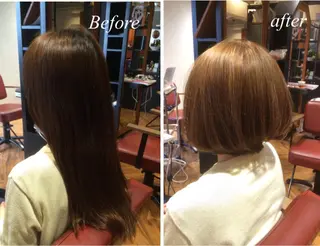 ショート ミディアム セミロング ロング カラー カラー/髪質改善スペ シャリスト宮本　伸一のヘアスタイル