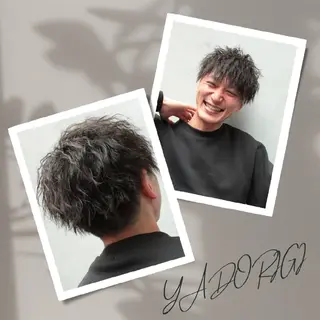 パーマ メンズ トータルビューティーサロン宿り木所属・江坂@宿り木　脱毛+ 耳ツボ+よもぎ蒸しのエステ・リラクイメージ