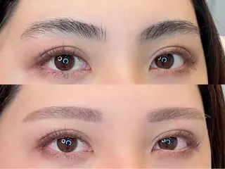 アイブロウ 梅田 op_l  / まつパ  アイブロウのマツエク・マツパデザイン