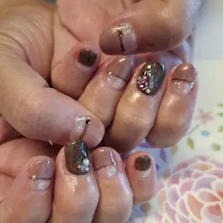 ネイル 自然派ネイルサロンma36memo.9(まみむめも)所属・さわべ まみのネイルデザイン