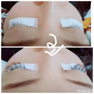 マツエク・マツパ 💡次世代LED -TIARA💡のマツエク・マツパデザイン