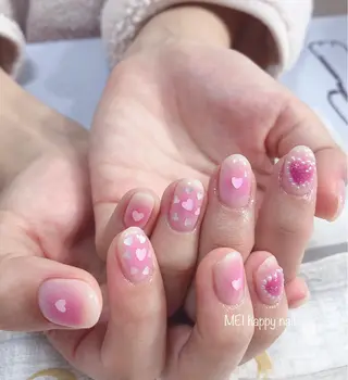 ネイル 北浦和 自爪育成ケアのネイルデザイン