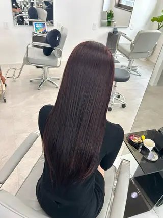 ロング カラー ♡透明感/艶カラー /haruka♡のヘアスタイル