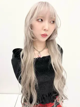 セミロング カラー HARU//原宿🤍 リピート率NO.1のヘアスタイル