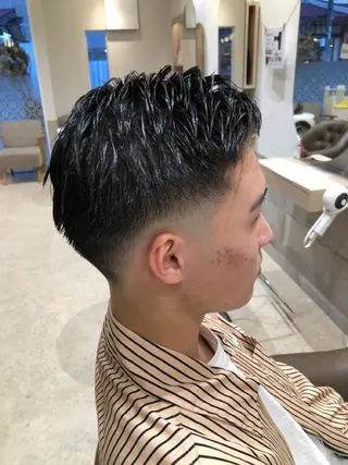 ショート メンズ 森澤 一也のヘアスタイル