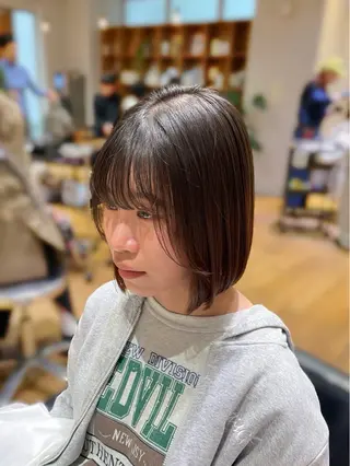 ショート パーマ 縮毛矯正/レイヤー 🌙ひかるのヘアスタイル