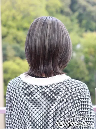 ミディアム カラー Viage （ビアージュ）のヘアスタイル