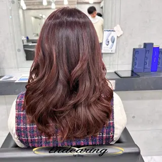 カラー Endearing 銀座/レイヤーカットのヘアスタイル