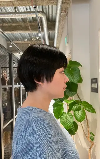 ショート 久永 香奈子のヘアスタイル