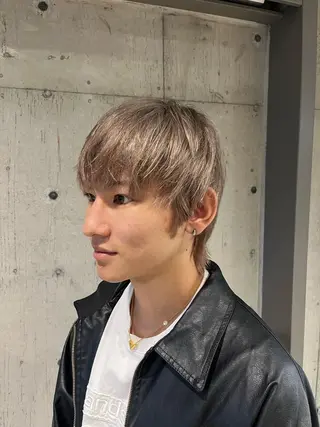 カラー ヘアアレンジ メンズ 髪質改善・艶カラー・ ボブ・リクト💥のヘアスタイル