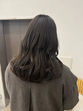 セミロング アレンジ/ブラウン カラー HARU🕯のヘアスタイル