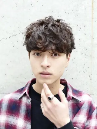 パーマ メンズ fifth SAKAE所属・🌟中谷海里🌟 メンズパーマ/垢抜けのヘアスタイル