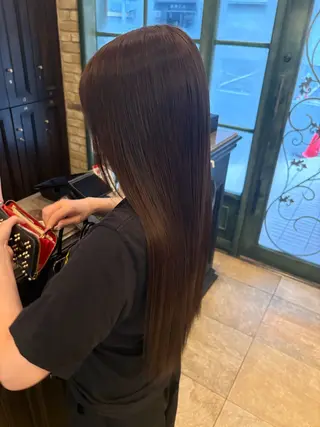 ロング monan新宿店所属・新宿/髪質改善✨ 透明感カラー/須田のヘアスタイル