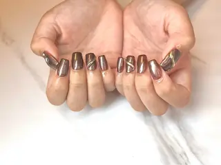 セミロング ネイリスト シンのネイルデザイン