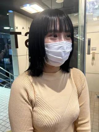 ミディアム メンズスタイル Hitomi🐶のヘアスタイル