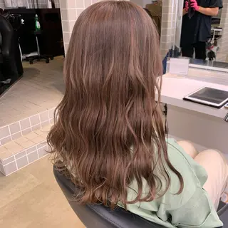 ロング カラー パーマ ヘアアレンジ メンズ neon hair所属・🩵 JURI🩵のヘアスタイル