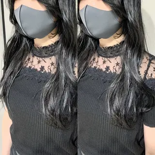 ロング カラー 岡崎勇人/レイヤー/ 韓国/ケラチンTRのヘアスタイル