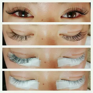 マツエク・マツパ Rouge ・ K  　のマツエク・マツパデザイン