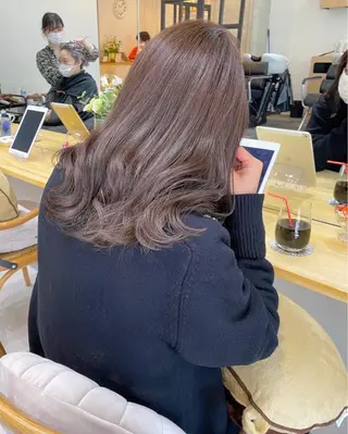 ロング カラー ✨透明感カラー 恵比寿HAYATO✨のヘアスタイル