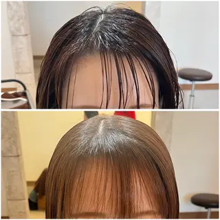 パーマ Agu hair time所属・time_ メラニーのヘアスタイル