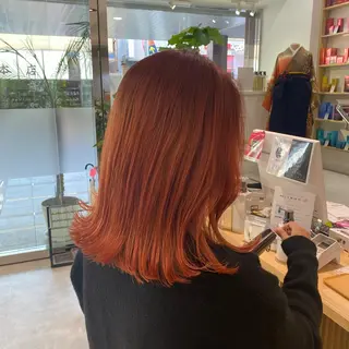 ミディアム 透明感カラー/ボブ / MARIE🍇のヘアスタイル