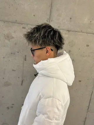 ショート パーマ メンズ soul eater MONAのヘアスタイル