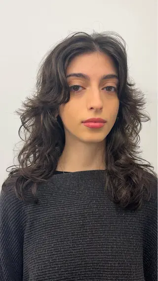 ロング 千種区/くせ毛カット /尾島光季のヘアスタイル