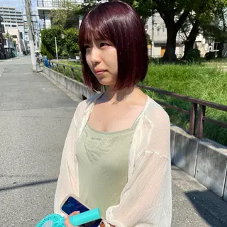 ショート カラー fubuki🪷 似合わせカットカラーのヘアスタイル